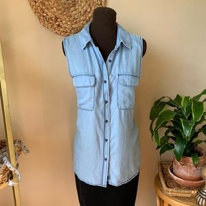 Denim WHOWHATWEAR blouse
